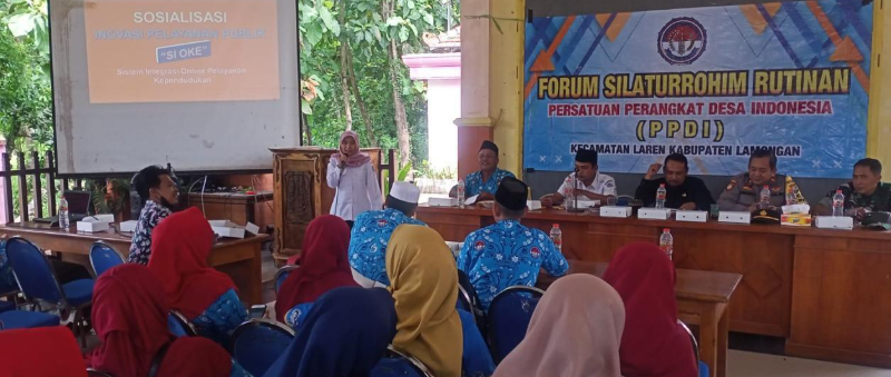 SI OKE Dekatkan Layanan Kependudukan hingga Tingkat Desa di Kecamatan Laren BERITA RISDA KABUPATEN LAMONGAN