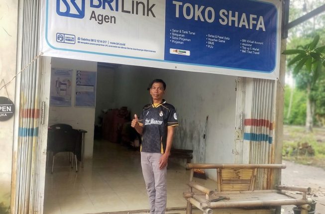 Perluas Akses Keuangan hingga Pelosok, BRILink Agen di Banyuasin Ini Permudah Transaksi Masyarakat